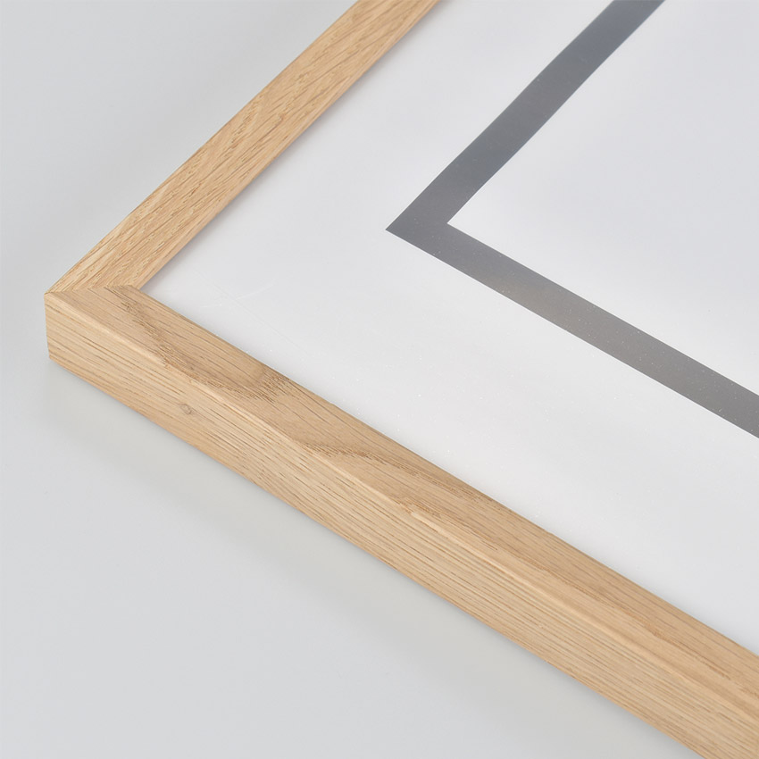 Poster frame oak